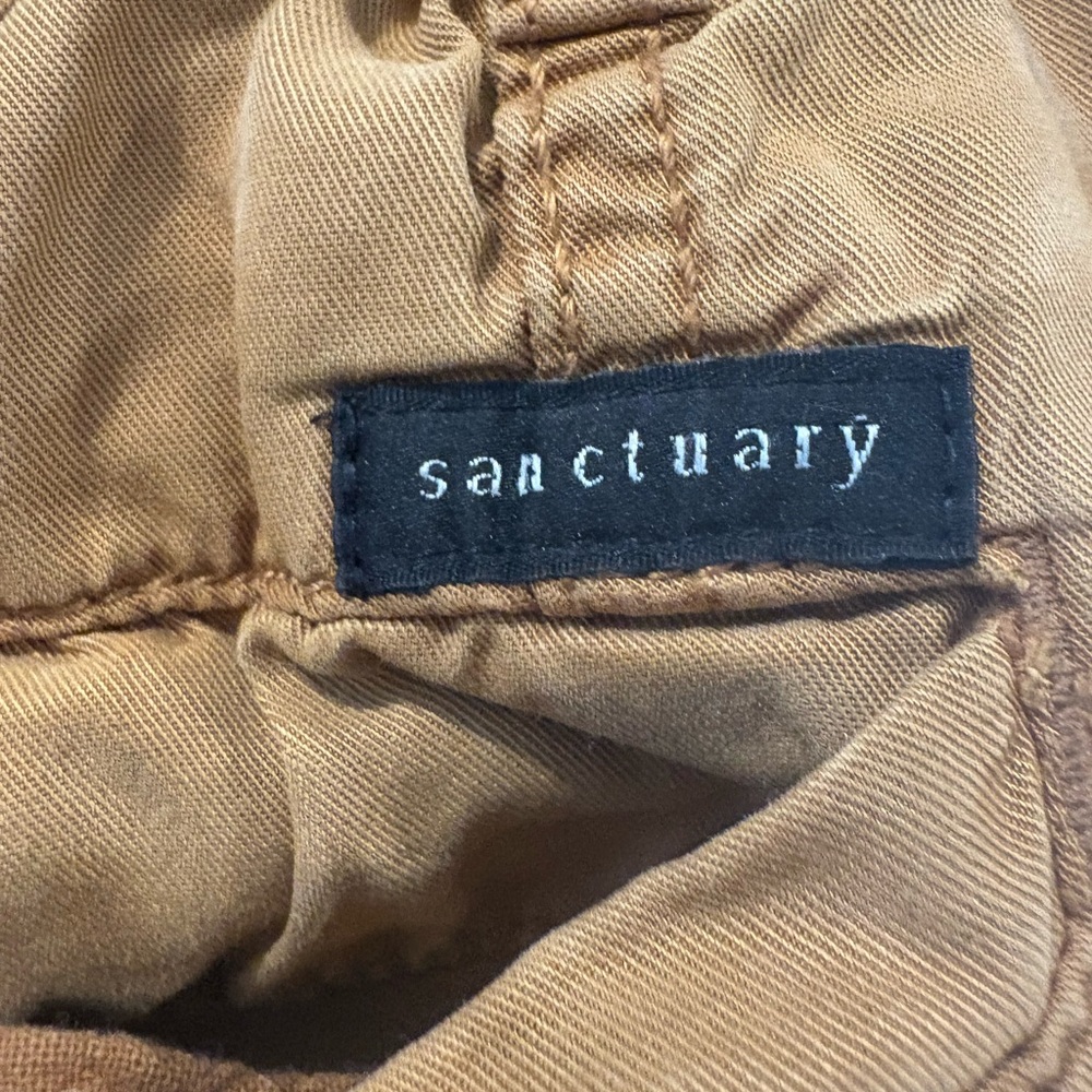 Sanctuary Women's Tan Cargo Pants - Picture 4 of 5
